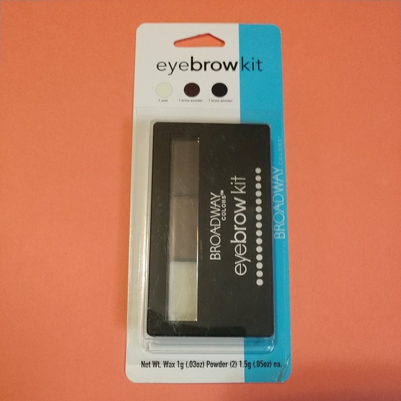 FREE WITH BUNDLE PURCHASE 🆕 Broadway Colors Eyebrow Kit Medium & Dark - Picture 3 of 9
